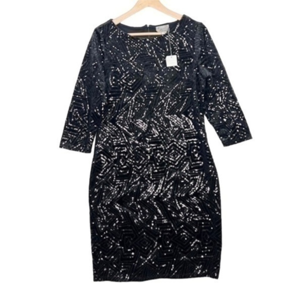 NEW! Lynn Ritchie Sequin Dress Size Medium Womens Formal Wedding Party‎ Concerts